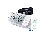 OMRON X7 Smart Tensiómetro de Brazo, monitor para la presión arterial con detector de AFib y Bluetooth, validado clínicamente. AHORA con 6 meses de suscripción OMRON connect Premium GRATIS