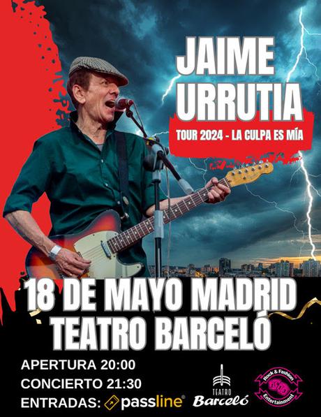 JAIME URRUTIA: 'LA CULPA ES MÍA' EN EL TEATRO BARCELÓ JAIME URRUTIA: 'LA CULPA ES MÍA' EN EL TEATRO BARCELÓ