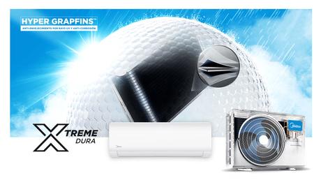 Midea sigue mejorando el rendimiento de los equipos de aire acondicionado haciéndolos más eficientes y duraderos Midea