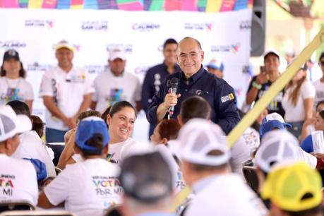 Enrique Galindo compromete mejoras sanitarias y de infraestructura en las delegaciones de La Pila y Villa de Pozos