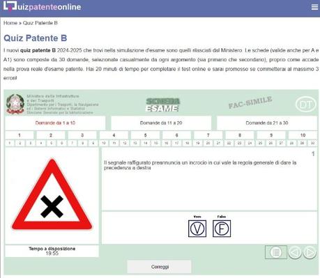 Prueba de licencia de conducir