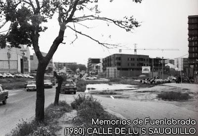Calle Luis Sauquillo en 1980