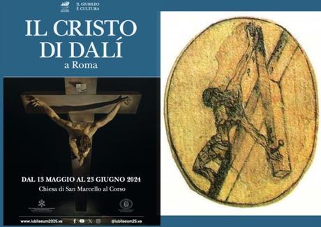El Cristo de Dalí y el dibujo de S. Juan de la Cruz, ahora juntos