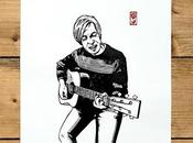 linograbados dinosaurianos Christophski