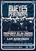 Concierto de Bueyes Perdidos y Los Rencores en Sala Barco