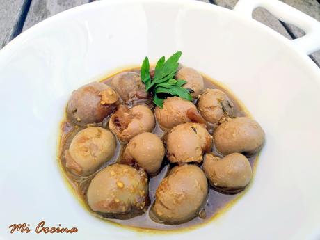 RIÑONES DE CORDERO AL JEREZ