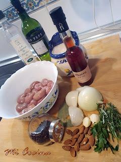 RIÑONES DE CORDERO AL JEREZ