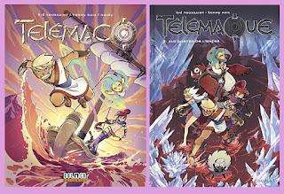 Reseña: cómic: Telémaco 1-2. En busca de Ulises, En las puertas del infierno