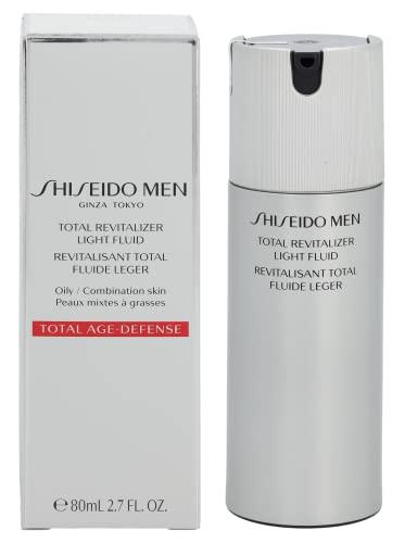 Shiseido Men Total Revitalizer Light Fluid, 80 ml, Pack de 1