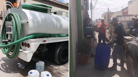 Distribución de agua en San Miguelito para familias vulnerables