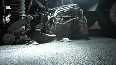 El Gobierno Municipal de San Luis Potosí intensifica la limpieza nocturna en Avenida Salvador Nava Martínez