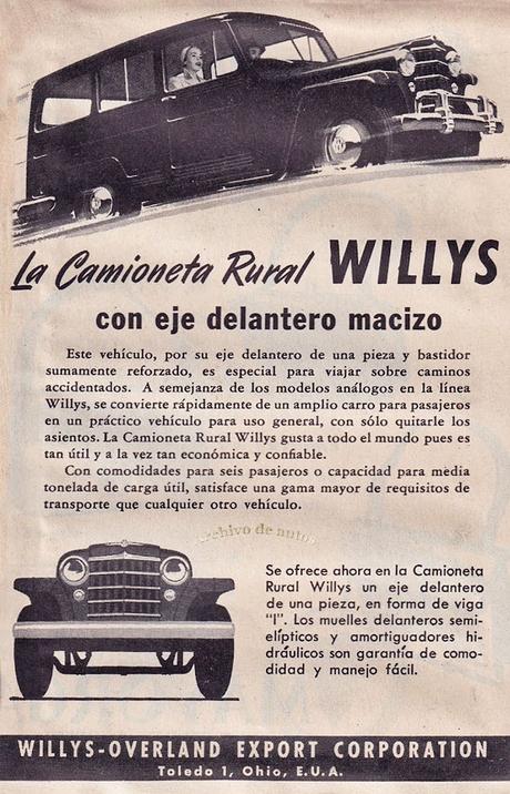 Willys Station Wagon fabricada por Willys-Overland en 1950