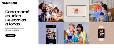 Descuentos de hasta 40% en productos Samsung para sorprender a mamá Descuentos de hasta 40% en productos Samsung para sorprender a mamá