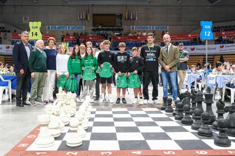Unos 1.200 niños de varias regiones, entre ellas C-LM, participan en Festival Ajedrez Escolar ‘Robin Chess’ en Santander