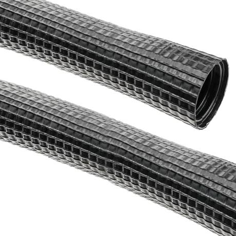 BeMatik - Tubo Corrugado Exterior M-32 10 m Negro