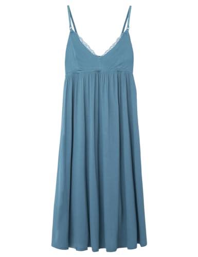 Women'secret Camisón, Azul (Azul Medio), Regular para Mujer