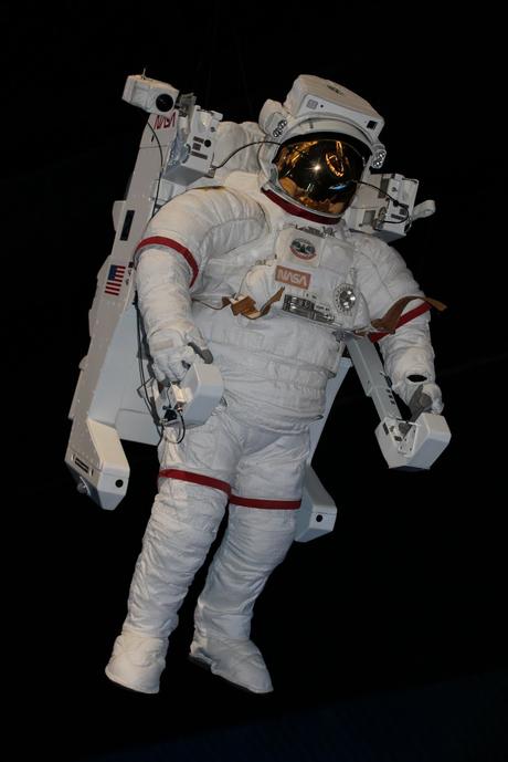 Traje de astronauta en el KSC