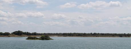 Lagos surgidos al excavar el mineral