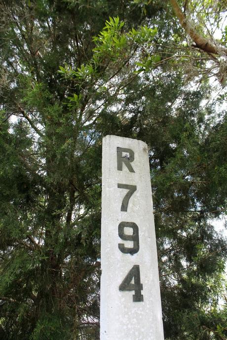 Marcadores de millaje originales. Distancia a Richmond, Virginia Marcadores de millaje originales. Distancia a Richmond, Virginia