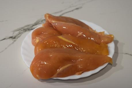 Berenjenas rellenas de pollo y verduras