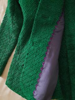 CHAQUETA + FALDA + TOP CON PEPLUM💗💜💚