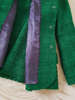 CHAQUETA + FALDA + TOP CON PEPLUM💗💜💚