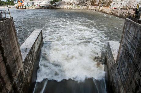Central Hidroeléctrica Coca Codo Sinclair. Provincia de Napo, 2015