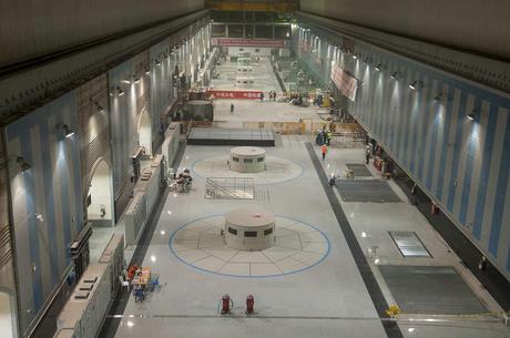 Central Hidroeléctrica Coca Codo Sinclair, cantón El Chaco, provincia de Napo, 2015