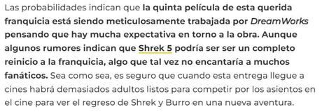 ¿Cuándo se estrena 'Shrek 5'? Mira y entérate de todos los detalles