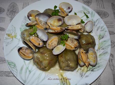 Alcachofas marineras