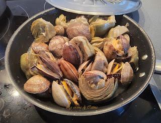 Alcachofas marineras