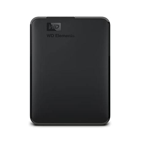 WD 2TB Elements, Disco duro externo portátil, USB 3.0, Negro