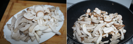 Hamburguesas con salsa de champiñones Hamburguesas con salsa de champiñones