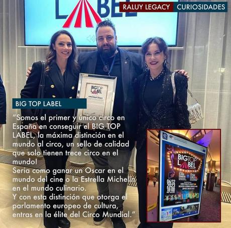 CURIOSIDADES SOBRE EL CIRCO RALUY LEGACY