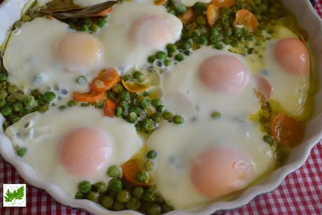 Guisantes con Huevos