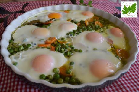 Guisantes con Huevos