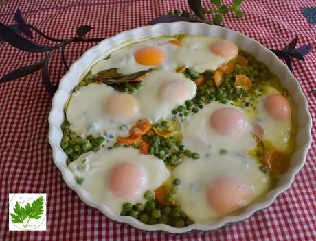 Guisantes con Huevos