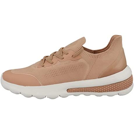 Geox D Spherica Actif, Zapatillas Mujer, melocotón, 38 EU