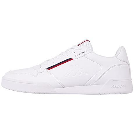 Kappa Marabu Zapatillas Unisex Adulto,Blanco ( White/Red 1020) , 42 EU