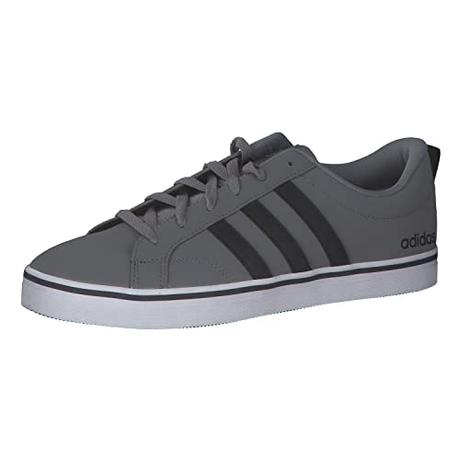 adidas Vs Pace 2.0 Shoes, Zapatillas Hombre, Grey Three/Core Black/Ftwr White, 42 2/3 EU
