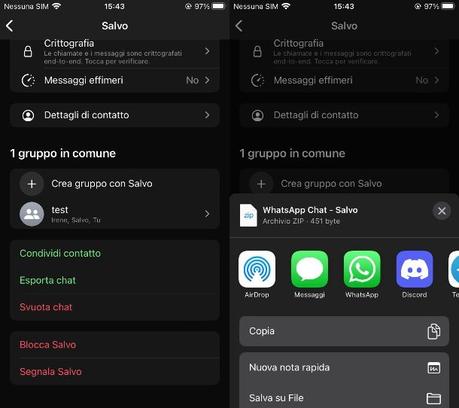 Cómo enviar una conversación de WhatsApp a otro contacto Cómo enviar una conversación de WhatsApp a otro contacto