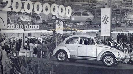 Automéride 15 mayo 1981 - El Volkswagen Escarabajo llegó a unidad 20 millones