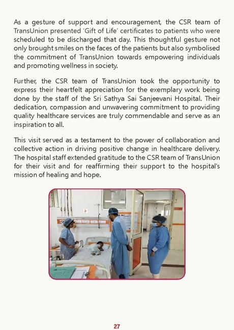 Sai Sanjeevani Newsletter April 2024 Edition