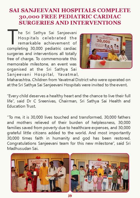 Sai Sanjeevani Newsletter April 2024 Edition