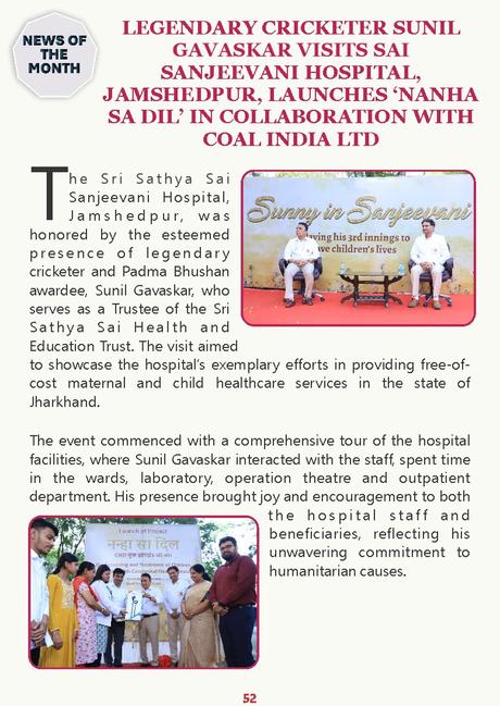 Sai Sanjeevani Newsletter April 2024 Edition