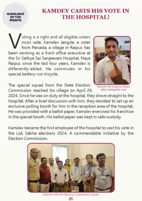 Sai Sanjeevani Newsletter April 2024 Edition