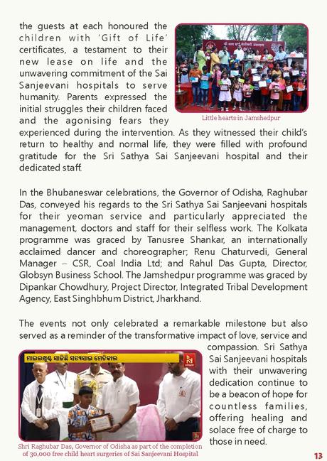 Sai Sanjeevani Newsletter April 2024 Edition