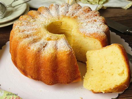Bizcocho con limón