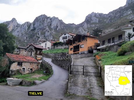 Tielve-Bierru-La Cabecina Quemada (Peña Maín)-Argandobín-Dobru