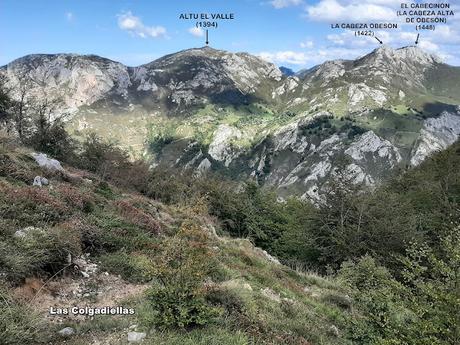 Tielve-Bierru-La Cabecina Quemada (Peña Maín)-Argandobín-Dobru